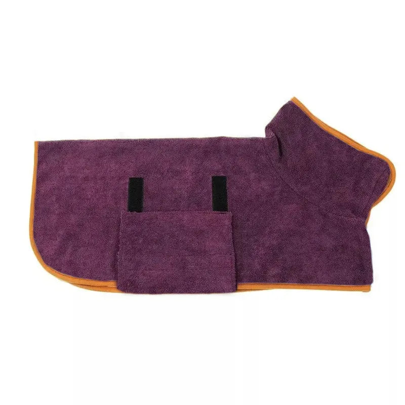 Peignoir de Bain pour Animaux à Séchage Rapide
